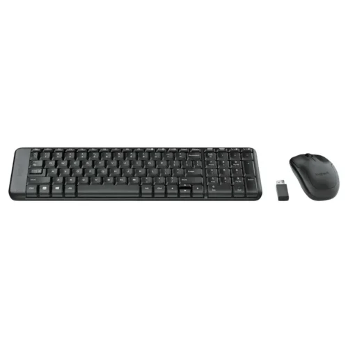 Combo Teclado y Mouse Logitech MK220 Inalámbrico