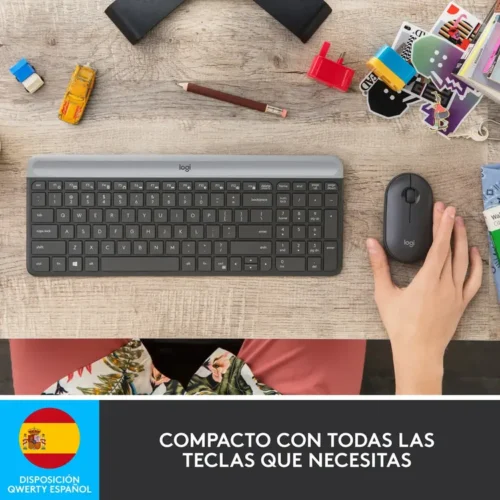 Combo Teclado y Mouse Logitech MK470 Inalámbrico