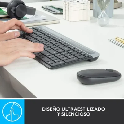 Combo Teclado y Mouse Logitech MK470 Inalámbrico