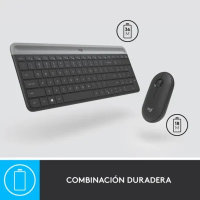 Combo Teclado y Mouse Logitech MK470 Inalámbrico